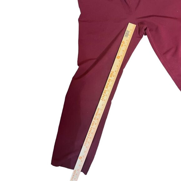 Figs Technical Collection Pisco™ Basic Scrub Pants Size Medium Burgundy - Picture 4 of 5